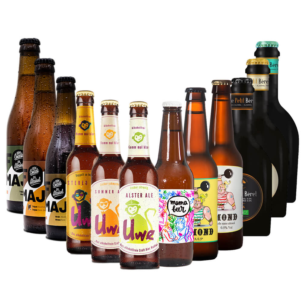 Caisse mix - Bières SANS ALCOOL - 12x473ML – Lagabière Brasserie Artisanale